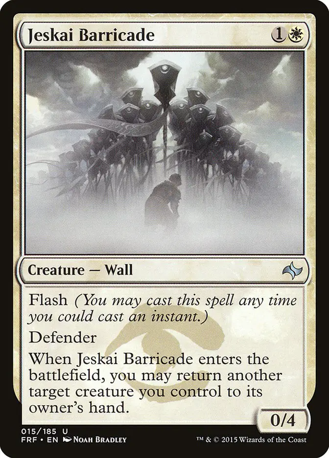 Jeskai Barricade (Fate Reforged)