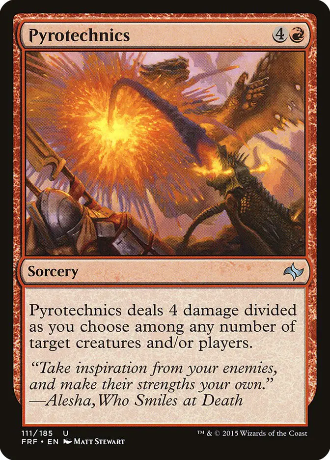Pyrotechnics (Fate Reforged)