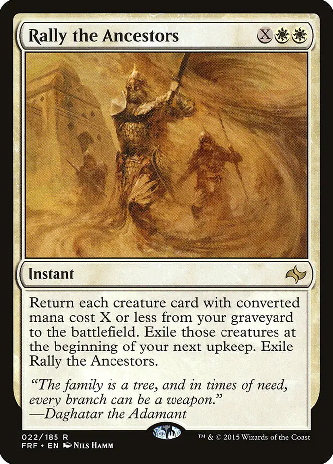Rally the Ancestors (Fate Reforged)