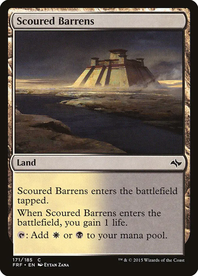 Scoured Barrens (Fate Reforged)