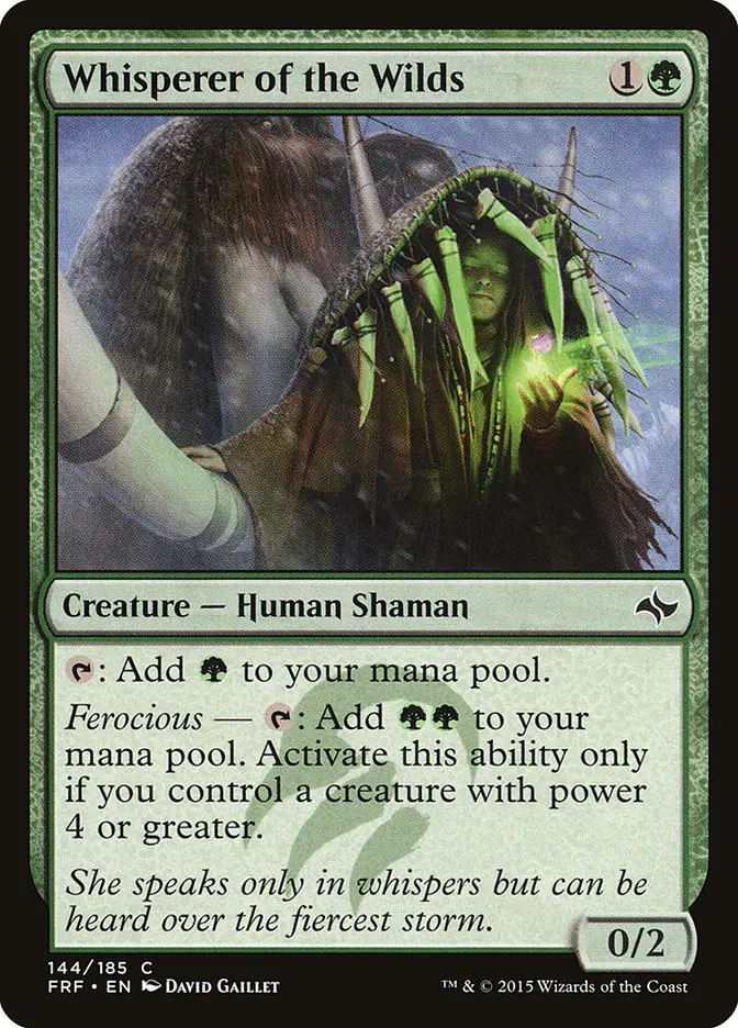 Whisperer of the Wilds (Fate Reforged)