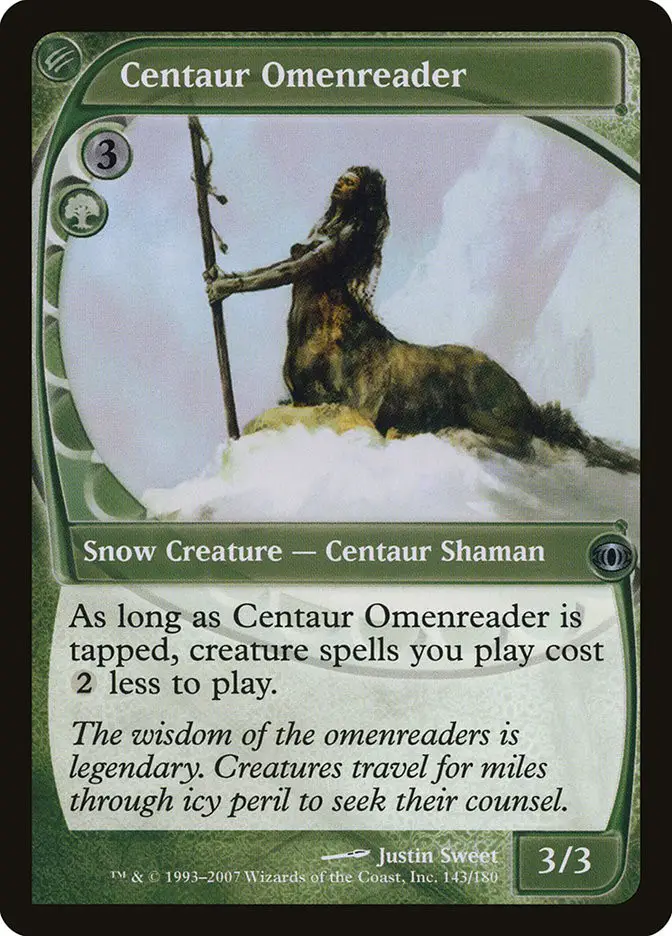 Centaur Omenreader (Future Sight)