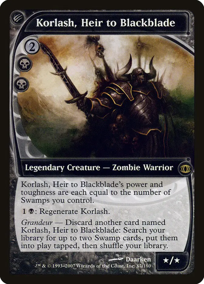 Korlash  Heir to Blackblade (Future Sight)