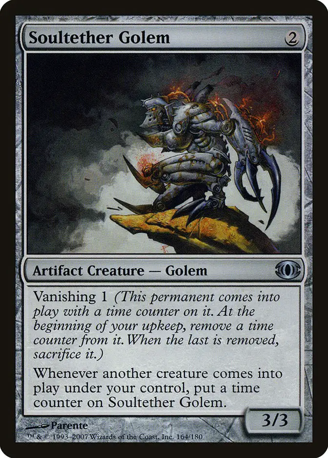 Soultether Golem (Future Sight)