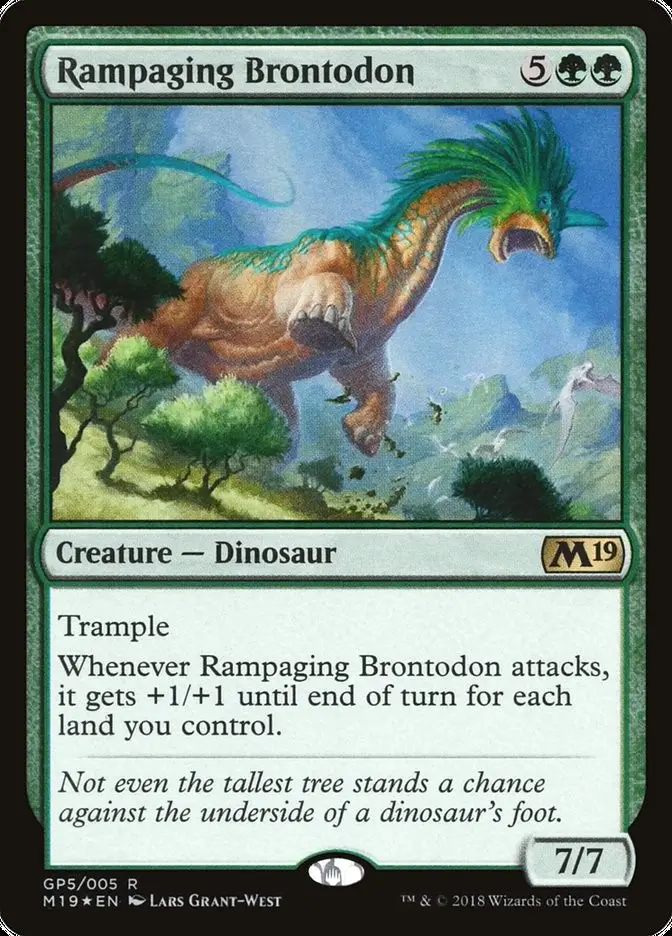 Rampaging Brontodon (M19 Gift Pack)