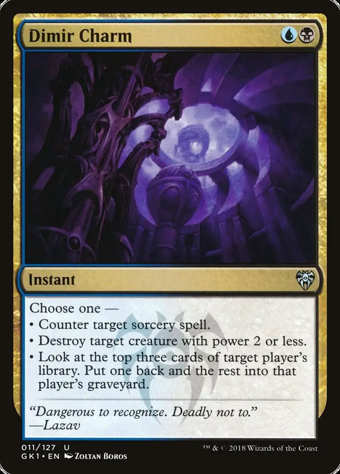 Dimir Charm (GRN Guild Kit)