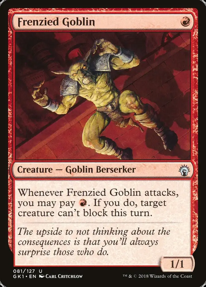 Frenzied Goblin (GRN Guild Kit)