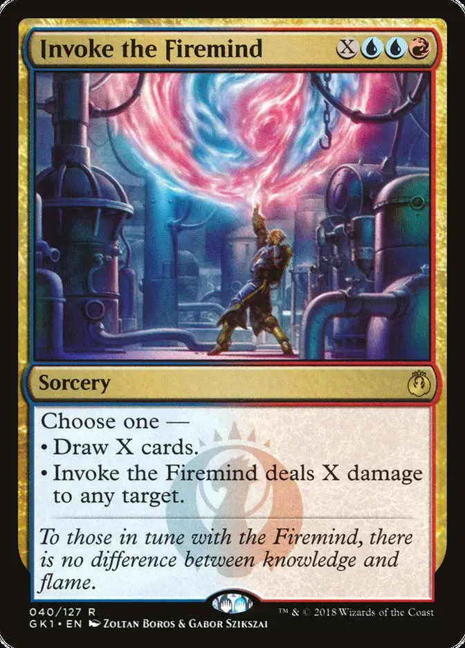 Invoke the Firemind (GRN Guild Kit)
