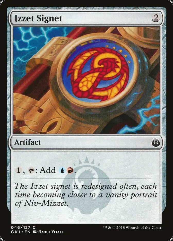 Izzet Signet (GRN Guild Kit)
