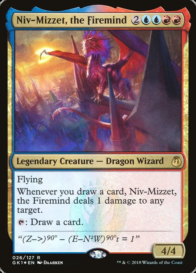 Niv Mizzet  the Firemind (GRN Guild Kit)