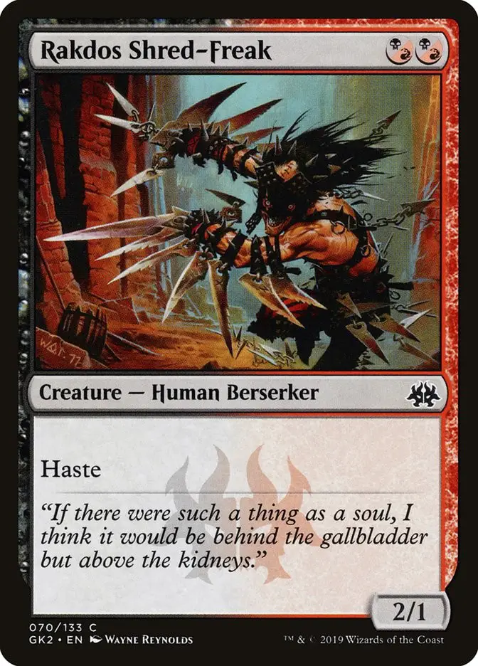 Rakdos Shred Freak (RNA Guild Kit)