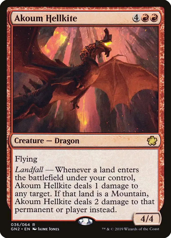 Akoum Hellkite (Game Night 2019)