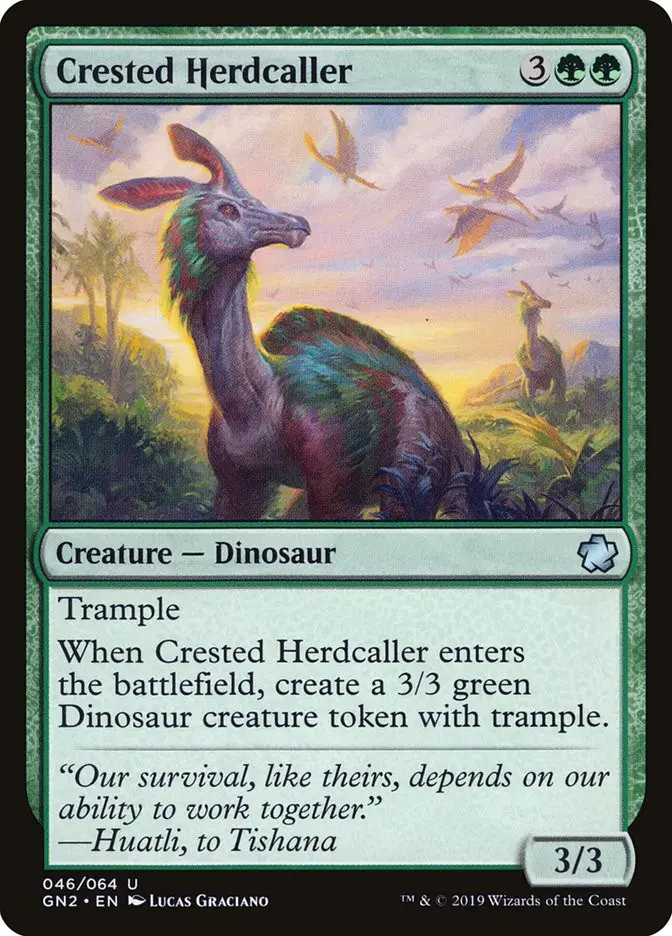 Crested Herdcaller (Game Night 2019)
