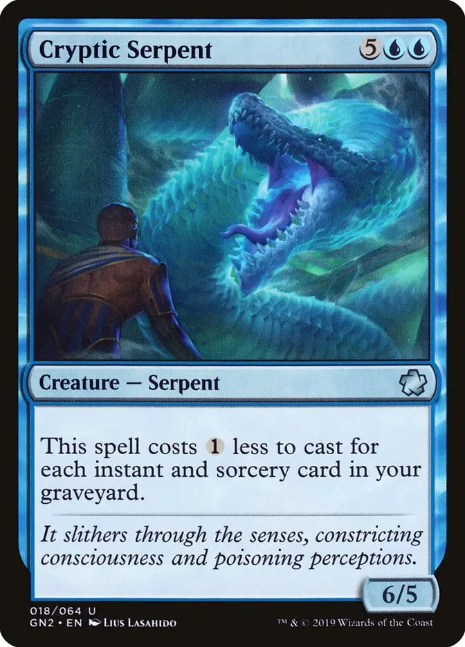 Cryptic Serpent (Game Night 2019)