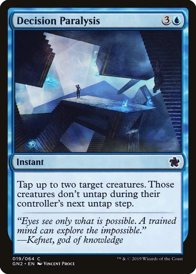 Decision Paralysis (Game Night 2019)