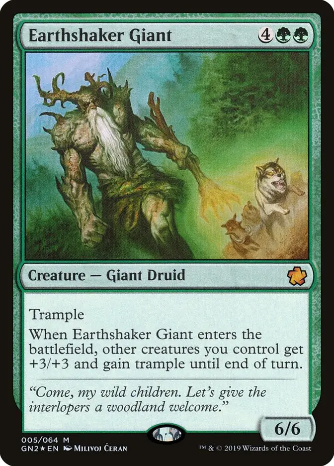 Earthshaker Giant (Game Night 2019)