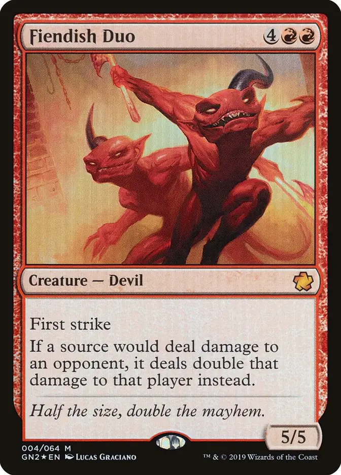 Fiendish Duo (Game Night 2019)