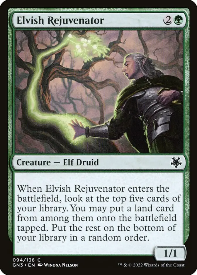 Elvish Rejuvenator (Game Night: Free-for-All)