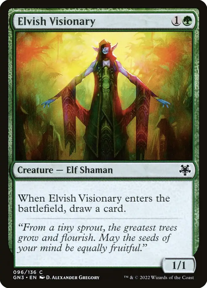 Elvish Visionary (Game Night: Free-for-All)