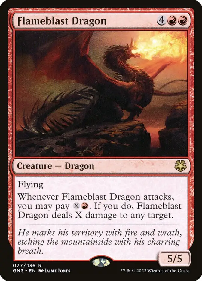 Flameblast Dragon (Game Night: Free-for-All)