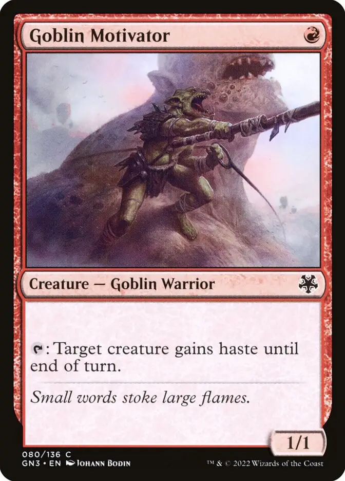 Goblin Motivator (Game Night: Free-for-All)
