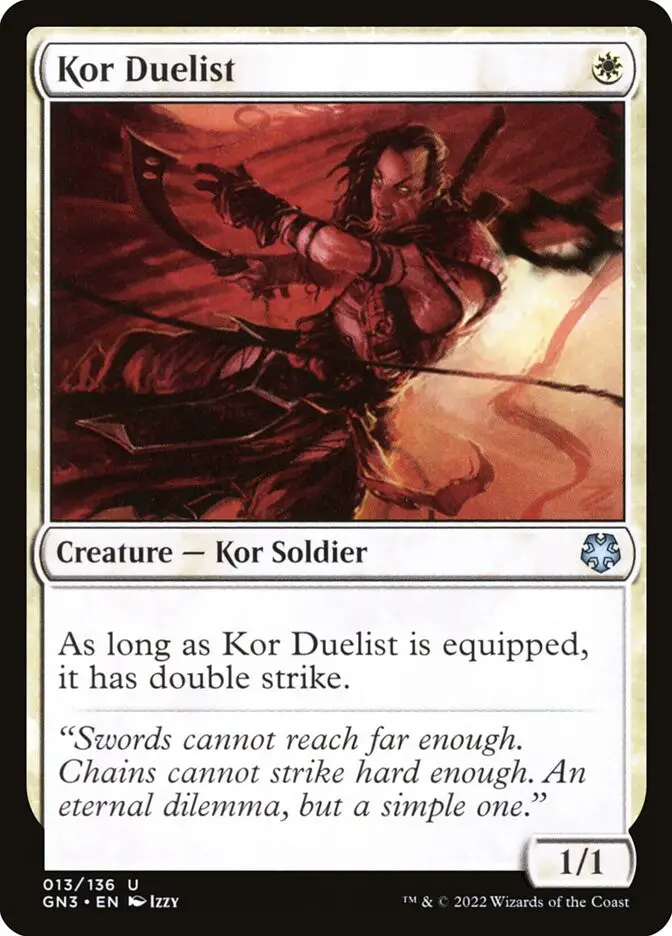 Kor Duelist (Game Night: Free-for-All)