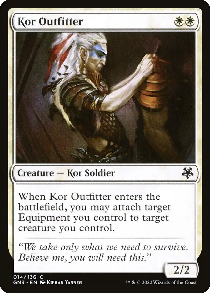 Kor Outfitter (Game Night: Free-for-All)