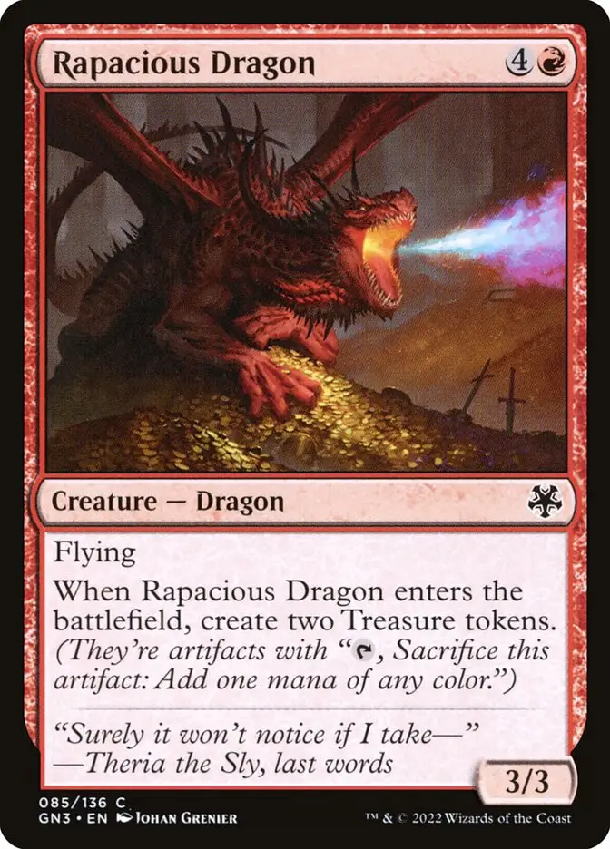 Rapacious Dragon (Game Night: Free-for-All)