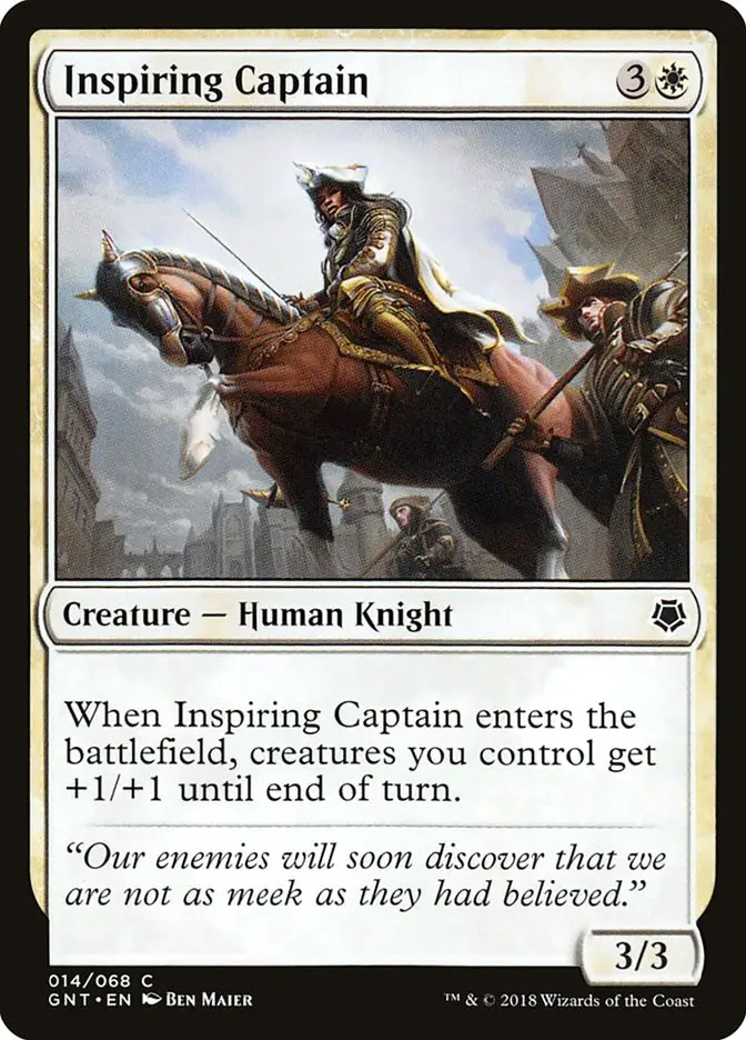 Inspiring Captain (Game Night)
