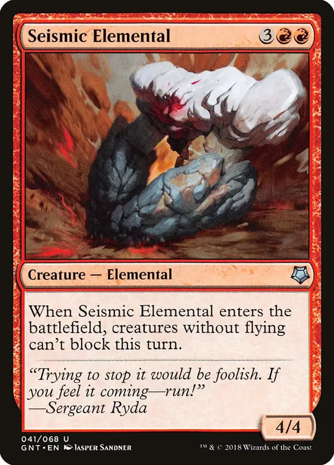 Seismic Elemental (Game Night)