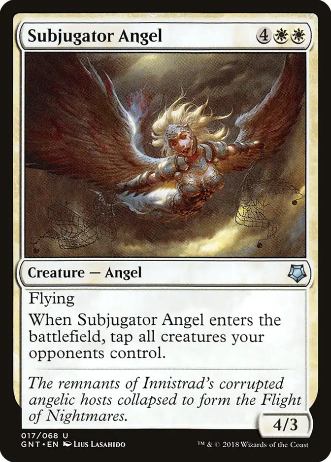 Subjugator Angel (Game Night)
