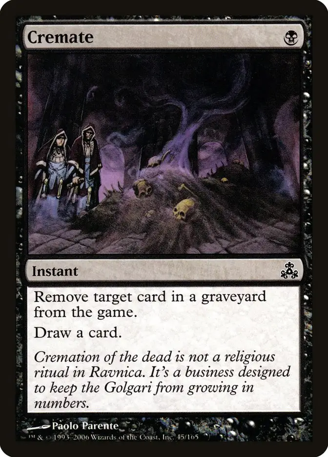 Cremate (Guildpact)