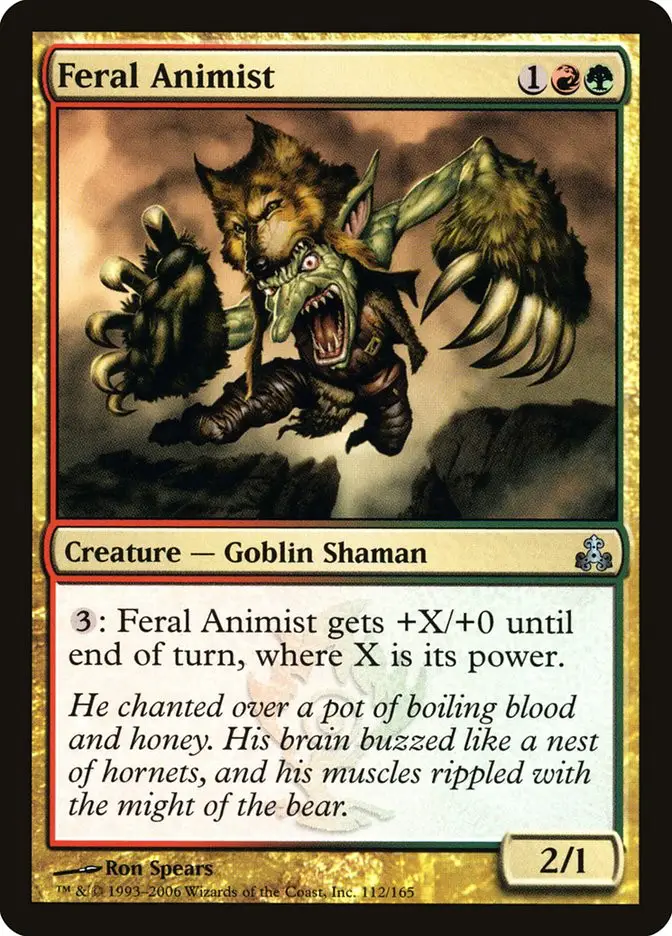 Feral Animist (Guildpact)