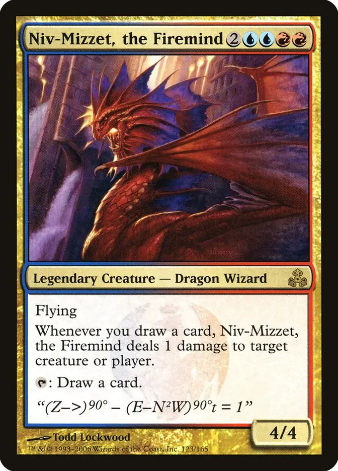 Niv Mizzet  the Firemind (Guildpact)