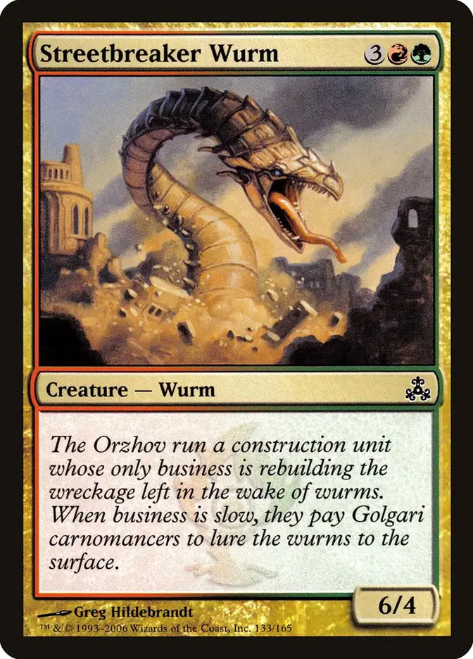 Streetbreaker Wurm (Guildpact)