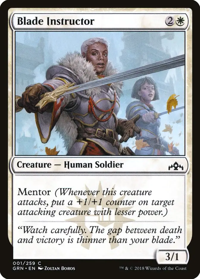 Blade Instructor (Guilds of Ravnica)