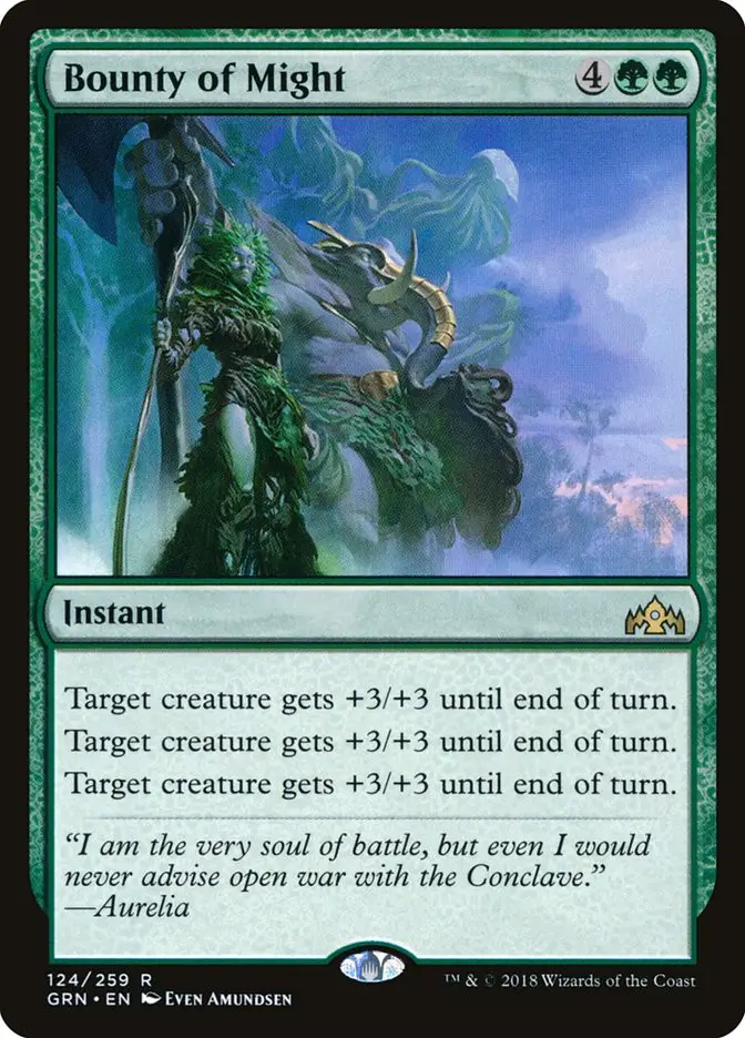 Bounty of Might (Guilds of Ravnica)