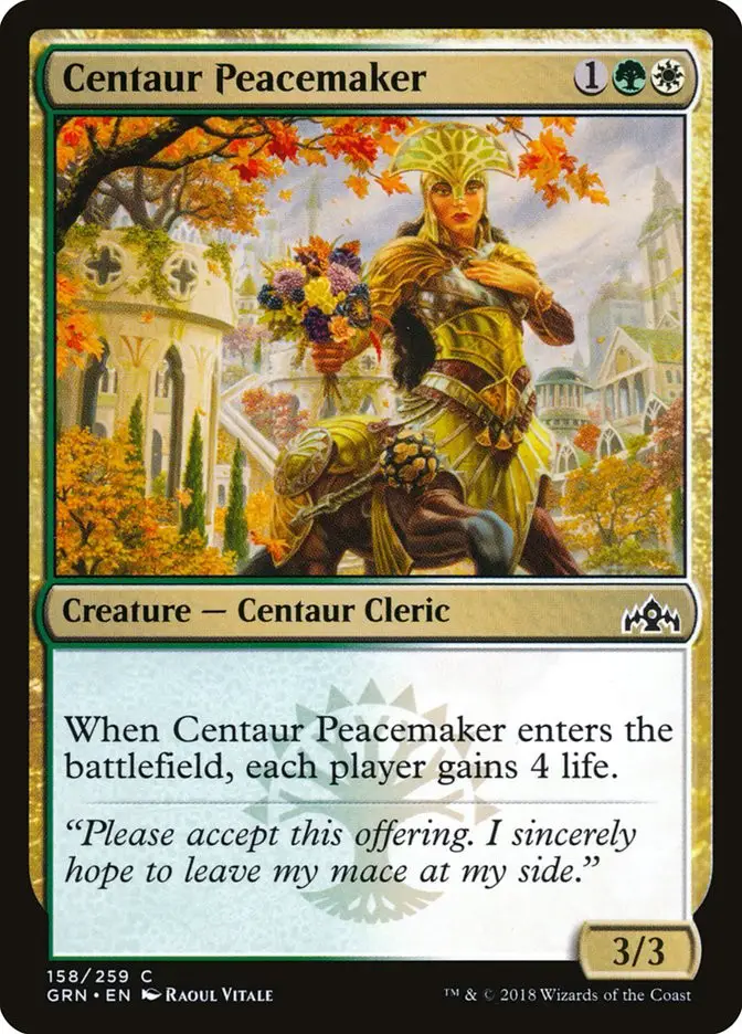 Centaur Peacemaker (Guilds of Ravnica)