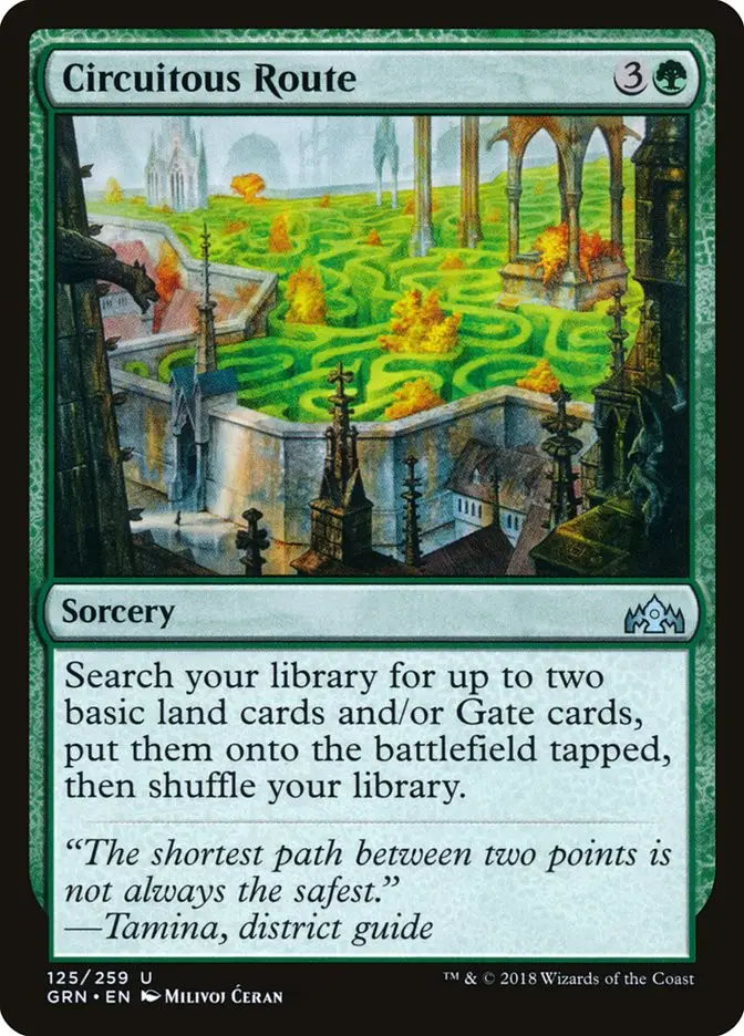 Circuitous Route (Guilds of Ravnica)