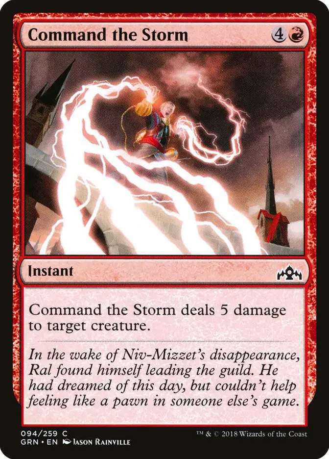Command the Storm (Guilds of Ravnica)