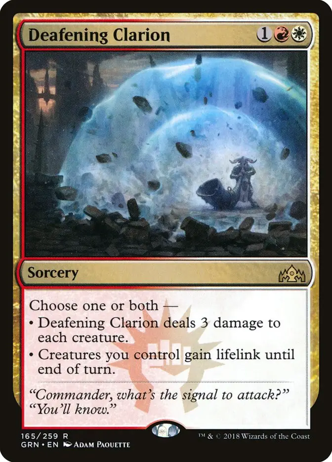 Deafening Clarion (Guilds of Ravnica)