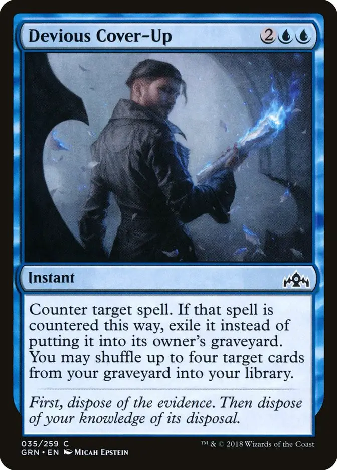 Devious Cover Up (Guilds of Ravnica)