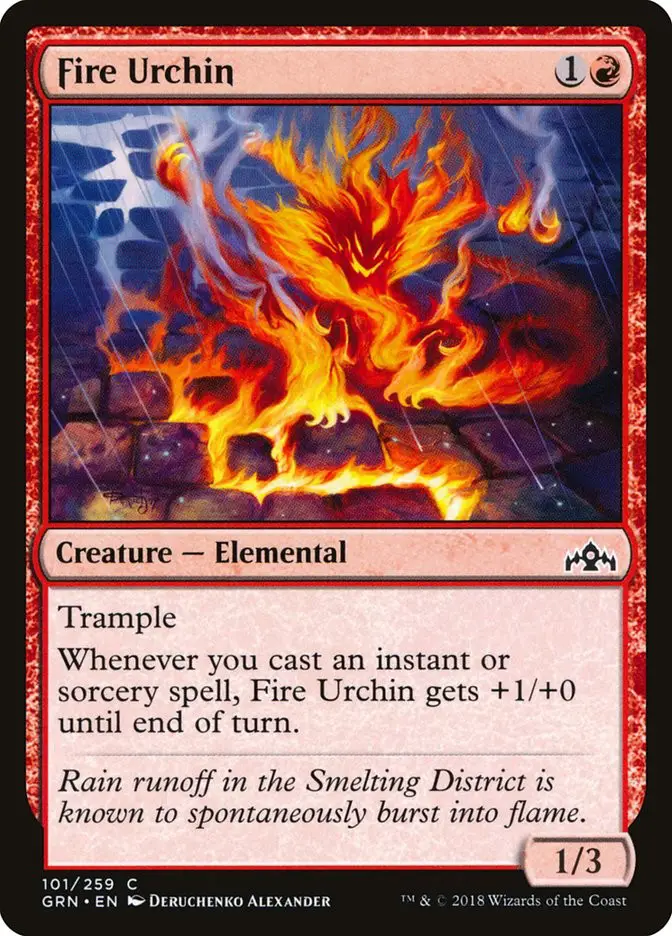 Fire Urchin (Guilds of Ravnica)