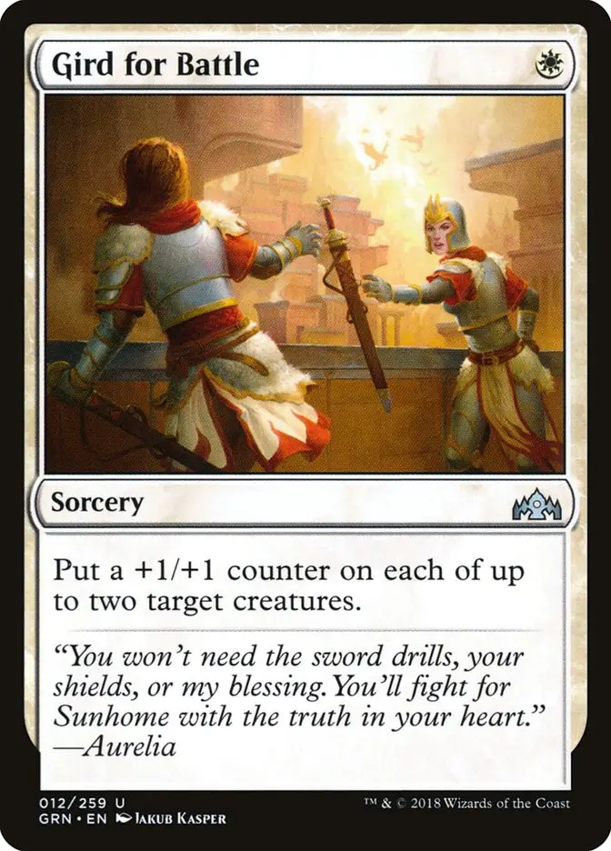 Gird for Battle (Guilds of Ravnica)