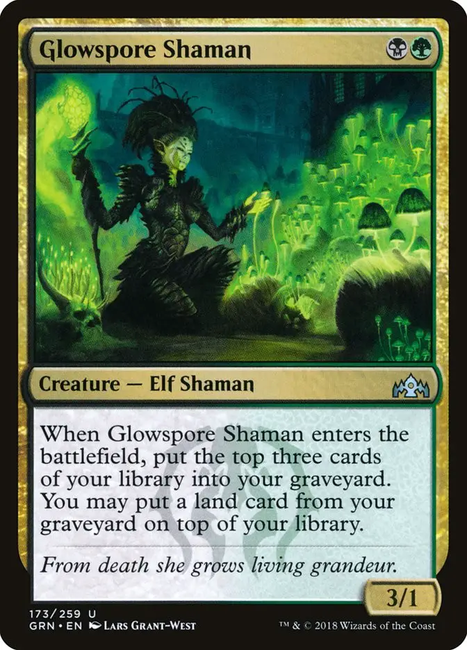 Glowspore Shaman (Guilds of Ravnica)