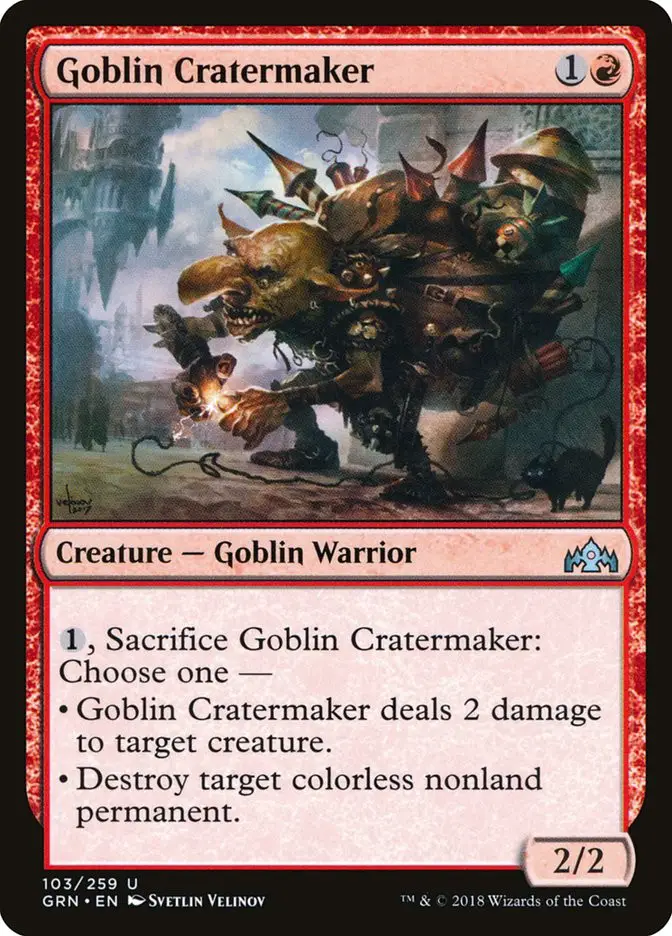 Goblin Cratermaker (Guilds of Ravnica)