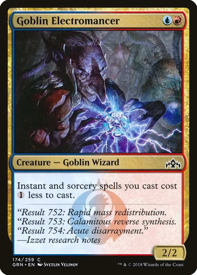 Goblin Electromancer (Guilds of Ravnica)