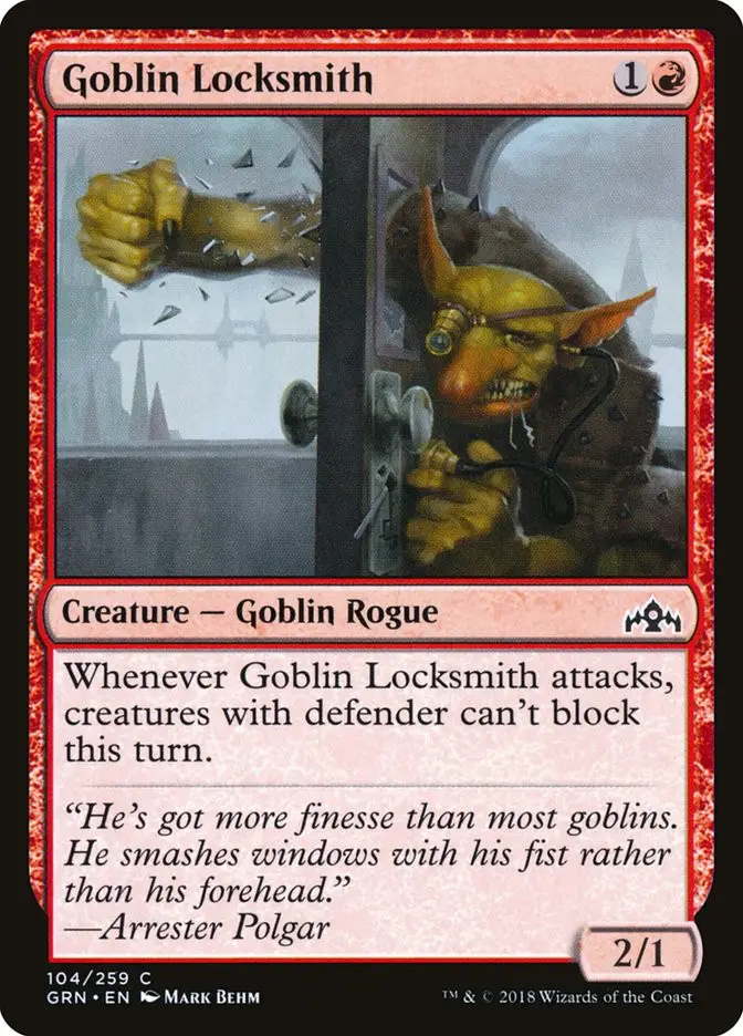 Goblin Locksmith (Guilds of Ravnica)