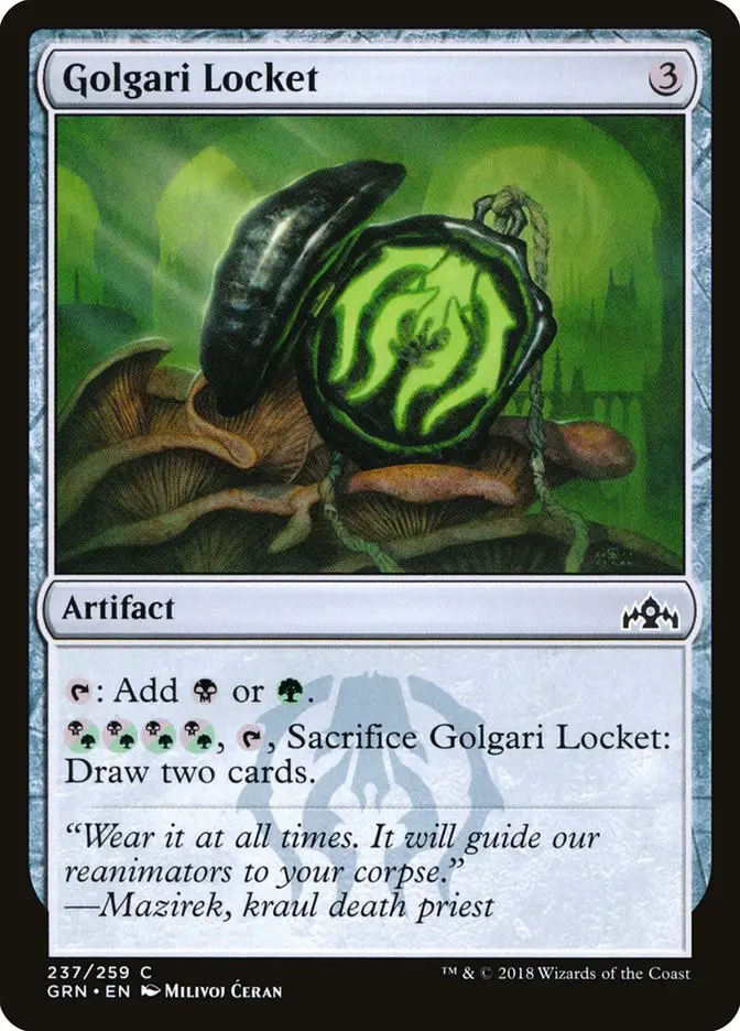 Golgari Locket (Guilds of Ravnica)