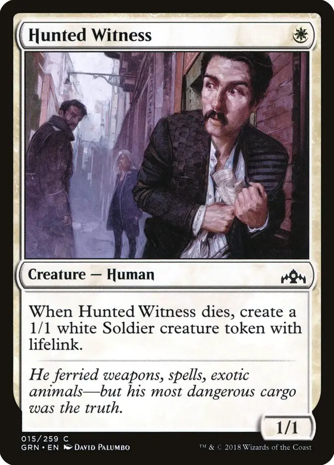 Hunted Witness (Guilds of Ravnica)
